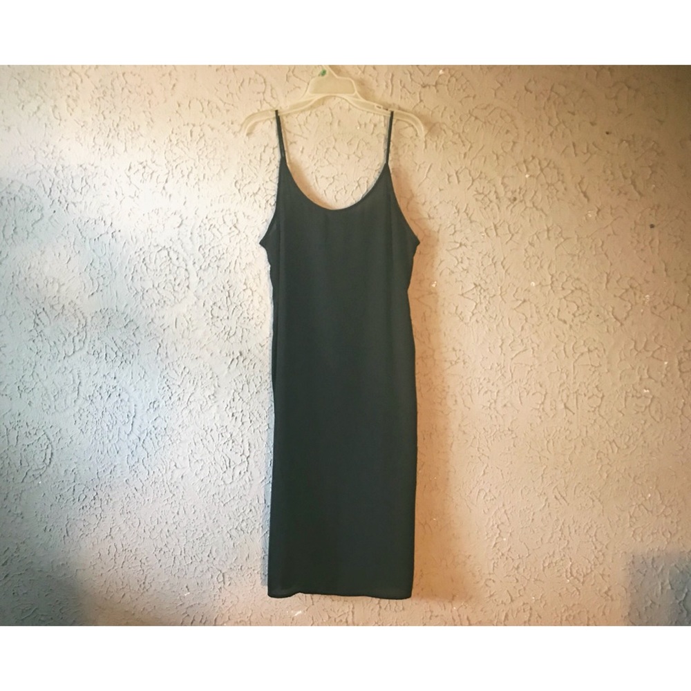 Little Black Sheer Dress